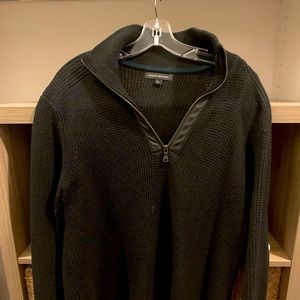 Banana Republic (L) pull over 1/4 zip shirt